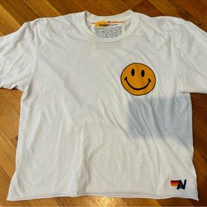 aviator Nation smiley tee